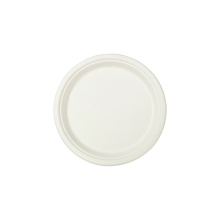 Biodegradable plates round disposable tableware sugarcane bagasse party plate